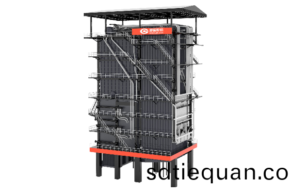 QXX燃(ran)煤(mei)內(nei)循環流(liu)化牀(chuang)鍋鑪