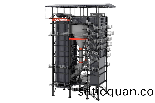 QXX生物質(zhi)外(wai)循環流化(hua)牀鍋(guo)鑪(lu)