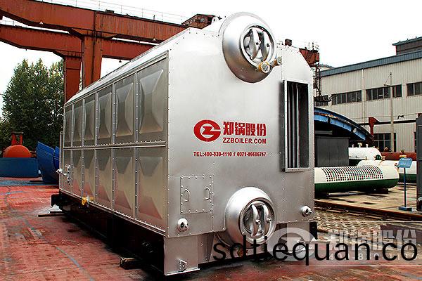 4噸(dun)鏈(lian)條(tiao)鑪排熱(re)水鍋(guo)鑪生産飼料用(yong)