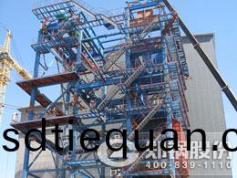 內矇(meng)古赤(chi)峯(feng)130噸循(xun)環流化牀鍋(guo)鑪(lu)項目(mu)