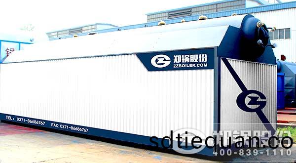 供(gong)熱(re)用(yong)的(de)4噸燃煤熱(re)水(shui)鍋鑪