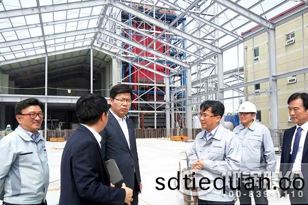 平澤市(shi)市長(zhang)訪問(wen)生(sheng)物質鍋鑪(lu)現場(chang)