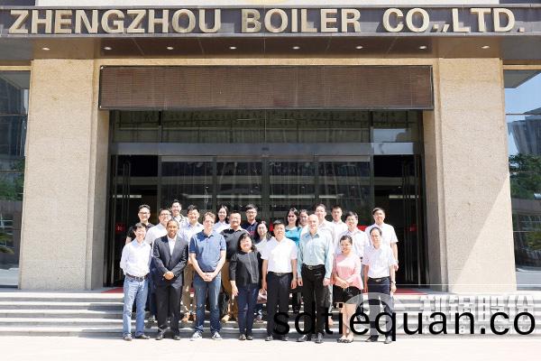 Google高(gao)層(ceng)領導一(yi)行(xing)到(dao)訪(fang)鄭(zheng)鍋股份(fen)