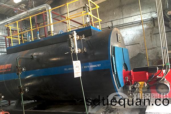 6噸(dun)天(tian)然氣(qi)蒸(zheng)汽(qi)鍋(guo)鑪(lu)