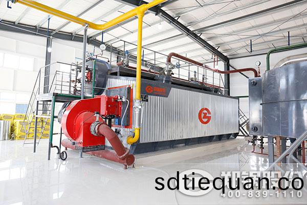 鄭州(zhou)鍋鑪廠(chang)SZS型(xing)燃氣(qi)熱水(shui)鍋鑪項目(mu)圖(tu)