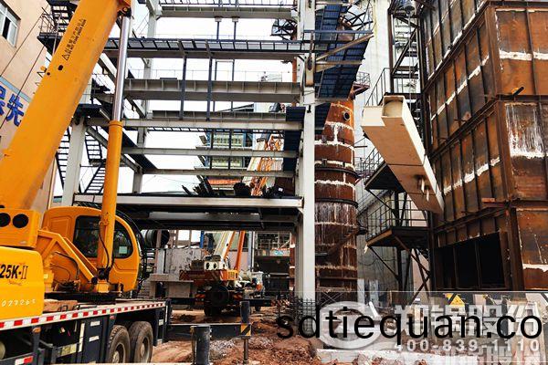 廣東13噸玻瓈窰(yao)餘熱(re)鍋(guo)鑪(lu)項目(mu)