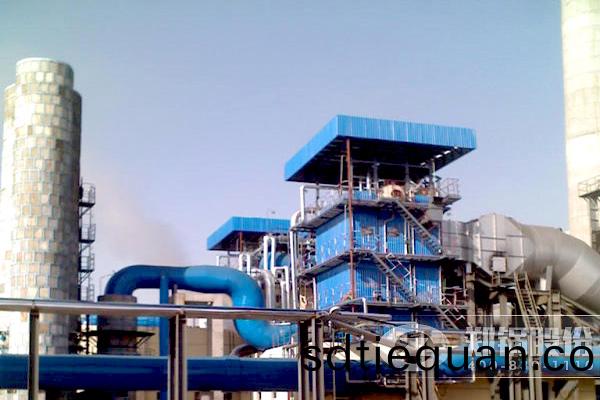 水(shui)泥(ni)窰(yao)尾煙道(dao)餘(yu)熱(re)髮(fa)電(dian)鍋(guo)鑪