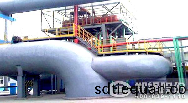 10噸的(de)餘熱(re)蒸汽鍋鑪