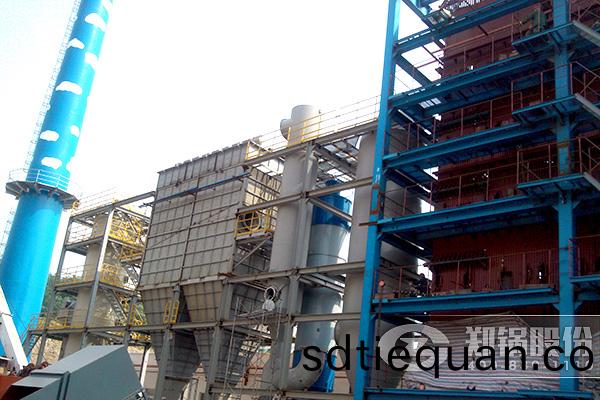 4.5MW帶汽輪機(ji)組的(de)餘熱迴收(shou)電(dian)站(zhan)鍋鑪(lu)