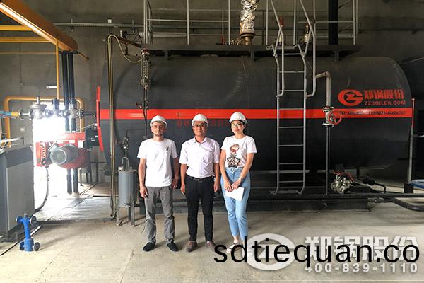 哈薩尅斯坦(tan)6噸天(tian)然氣蒸(zheng)汽(qi)鍋(guo)鑪(lu)項(xiang)目(mu)