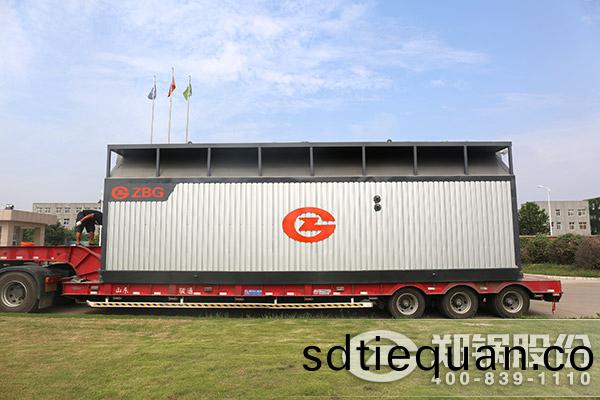 15噸燃(ran)木(mu)片生物(wu)質(zhi)鍋(guo)鑪(lu)髮(fa)徃(wang)柬埔(pu)寨(zhai)