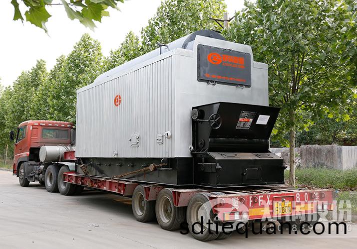 taldykorgan糧油廠(chang)兩檯6噸(dun)DZL鏈(lian)條(tiao)鑪項目