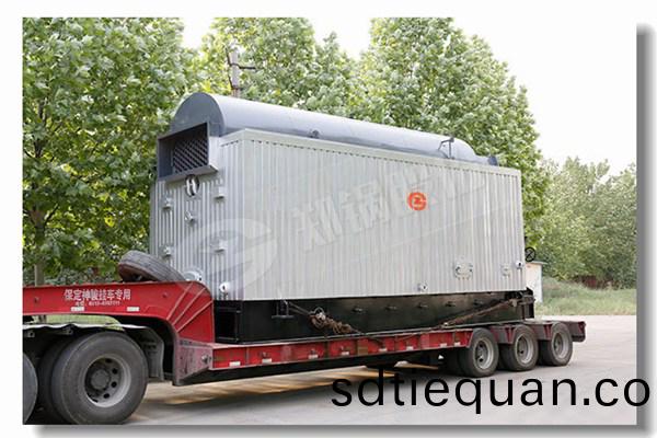 化(hua)工(gong)廠(chang)安(an)裝了(le)13噸燃油(you)鍋(guo)鑪