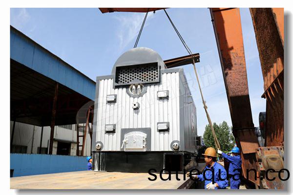 緊(jin)湊(cou)型行g式(shi)燃煤熱(re)水鍋鑪