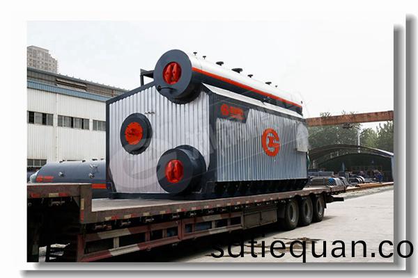 2噸臥(wo)式(shi)燃油(you)熱(re)水(shui)鍋(guo)鑪(lu)