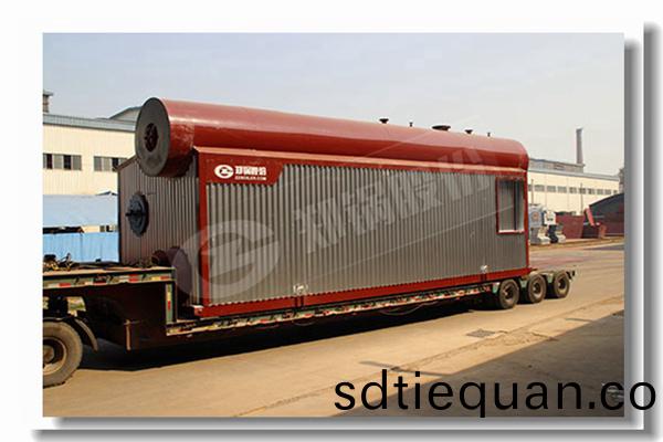 szl係列(lie)臥式(shi)熱(re)水燃煤(mei)鍋鑪