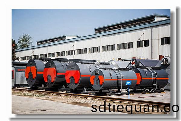 紡(fang)織廠用(yong)6噸燃油(you)蒸汽鍋鑪